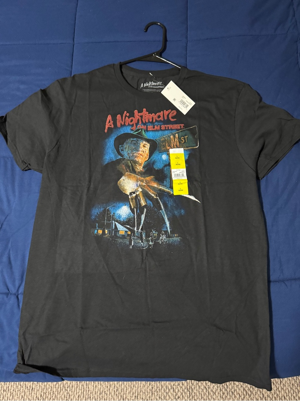 Nightmare on Elm Street Large Graphic Tee - Black